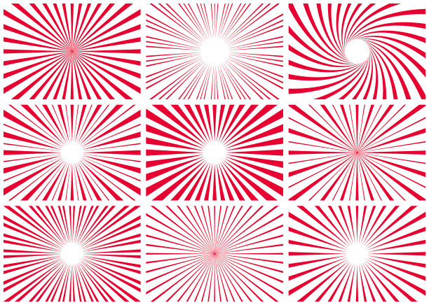 红色光线背景图片下载