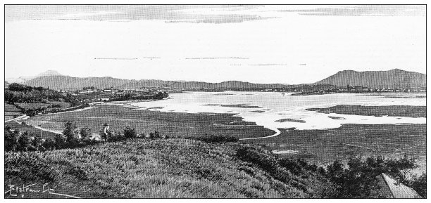 古董照片：昂代伊疗养院图片下载