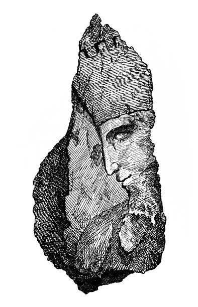 大流士浮雕肖像图片下载