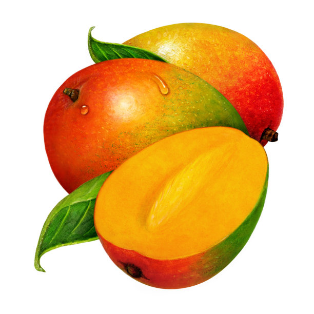 一半芒果组图片下载