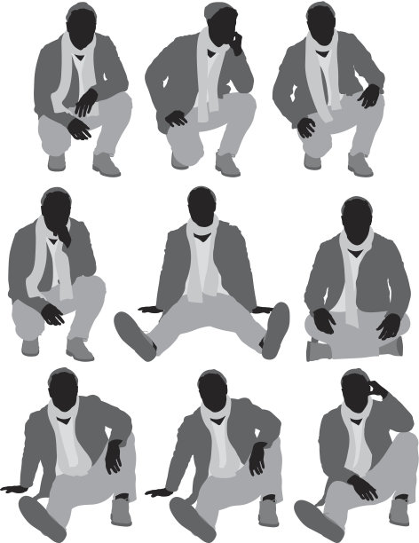 穿冬衣的男人图片下载