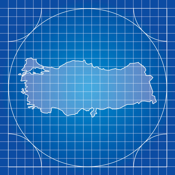蓝图土耳其的地图图片下载