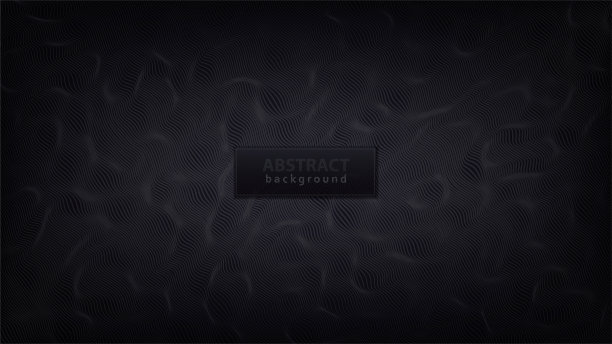 抽象的背景设计。透视中的波浪线。技术、大数据、科学、未来风格设计。向量。图片下载