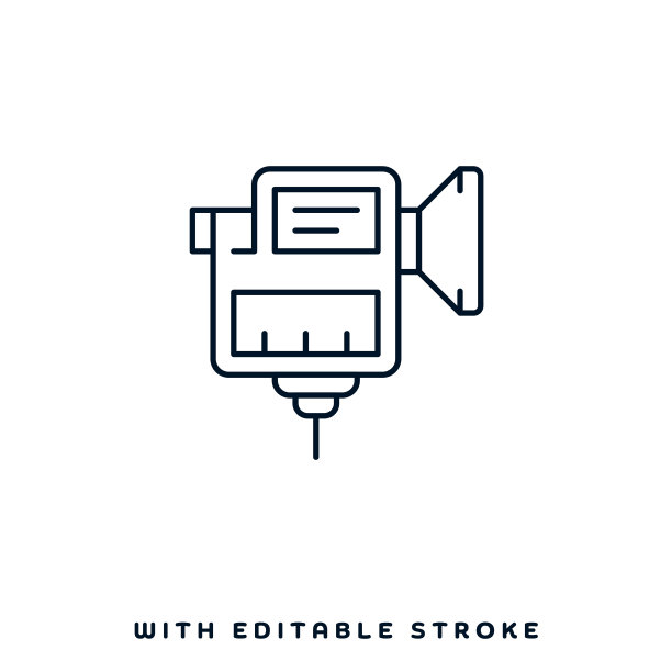 相机标定矢量图标设计图片下载