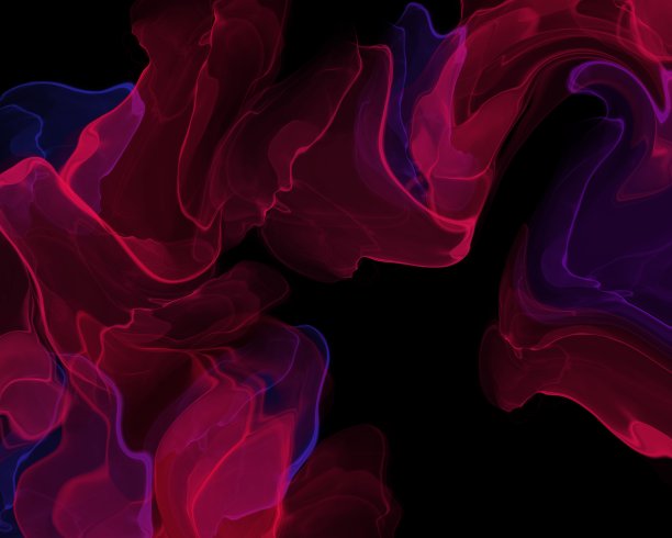 抽象纹理与红色和蓝色水彩与金色的黑色背景图片下载