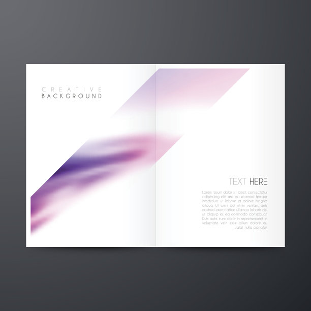 杂志模板布局、宣传册、封面设计、商务年度报告、宣传单图片下载