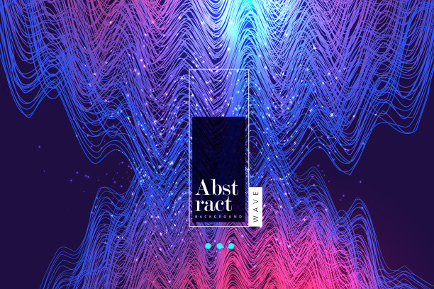 蓝色粒子背景图片下载