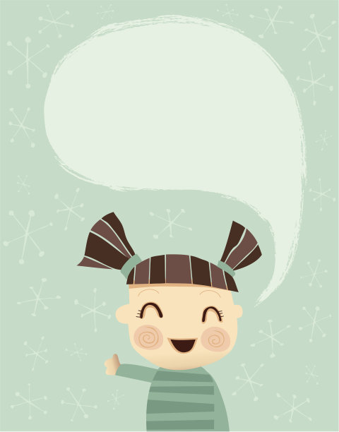 小女孩说嗨图片下载