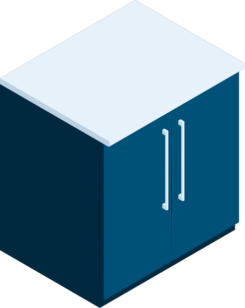 橱柜等距图标图片下载