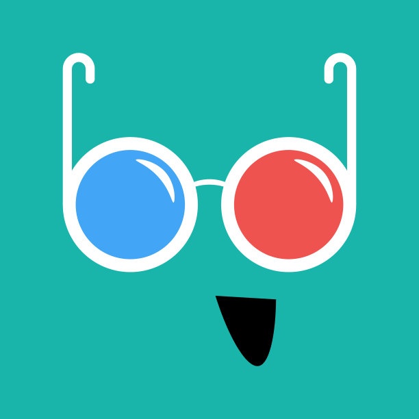 太阳镜emoticon海报设计图片下载