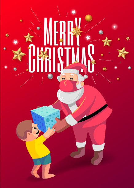 圣诞老人戴着covid - 19安全面具图片下载