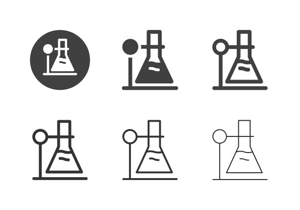 实验室烧瓶图标-多系列图片下载