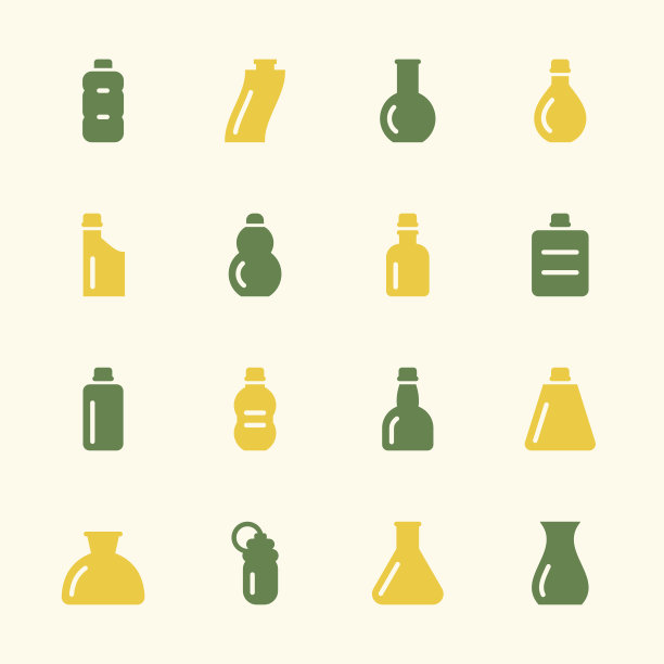瓶子图标设置3 -颜色系列图片下载