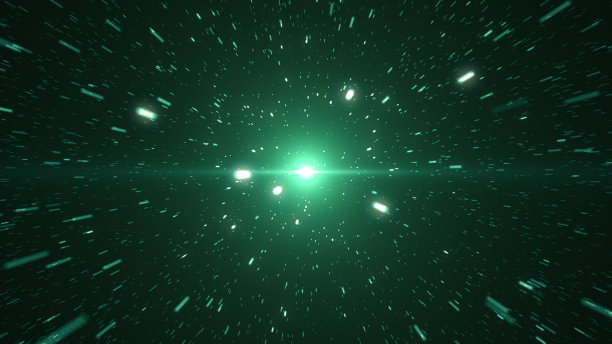 粒子尘埃抽象光散景运动标题电影背景图片下载