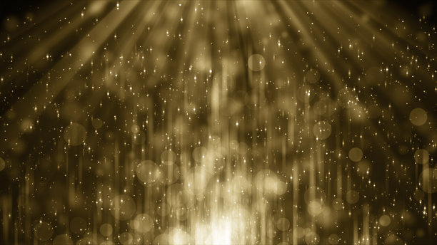 颗粒金闪闪虚化奖尘埃抽象背景图片下载