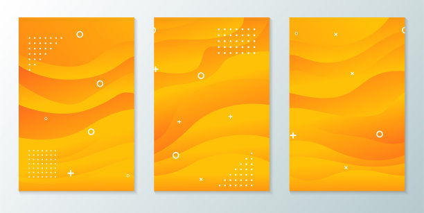 摘要液体波浪几何梯度背景具有几何形状。现代和潮流的模板设计小册子，传单，杂志，名片，品牌，横幅，标题，书封面，图形设计背景图片下载