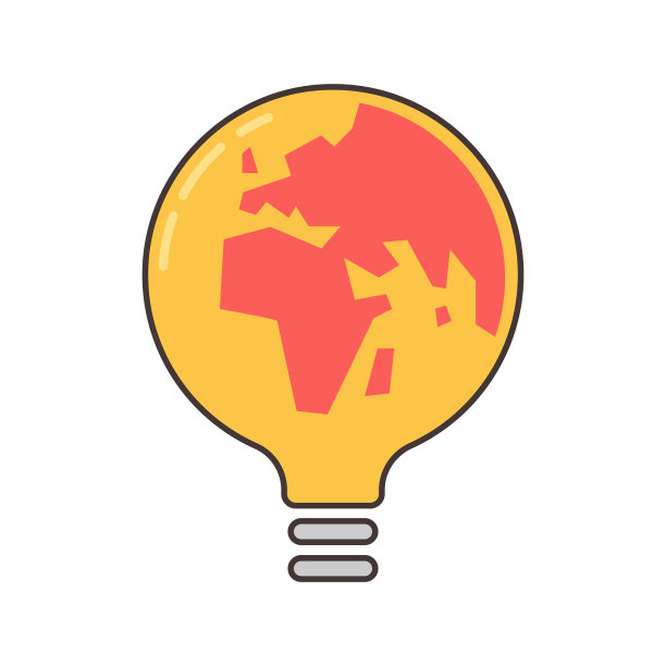 地球在灯泡上图片下载