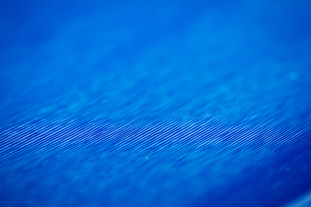 蓝色黑胶唱片的微距镜头图片下载