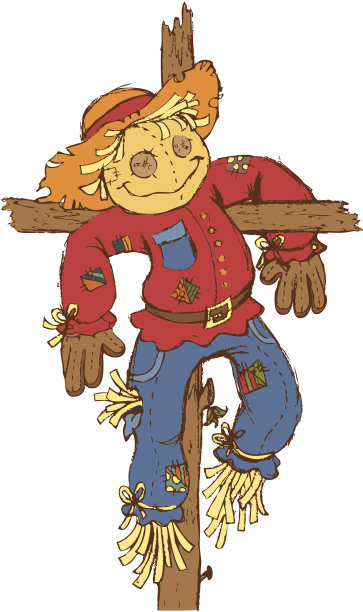 稻草人图片下载