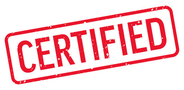 认证-印章，印鉴，印章模板。向量股票插图图片下载