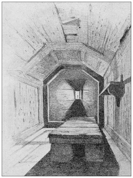 古董插图:威尼斯的牢房图片下载