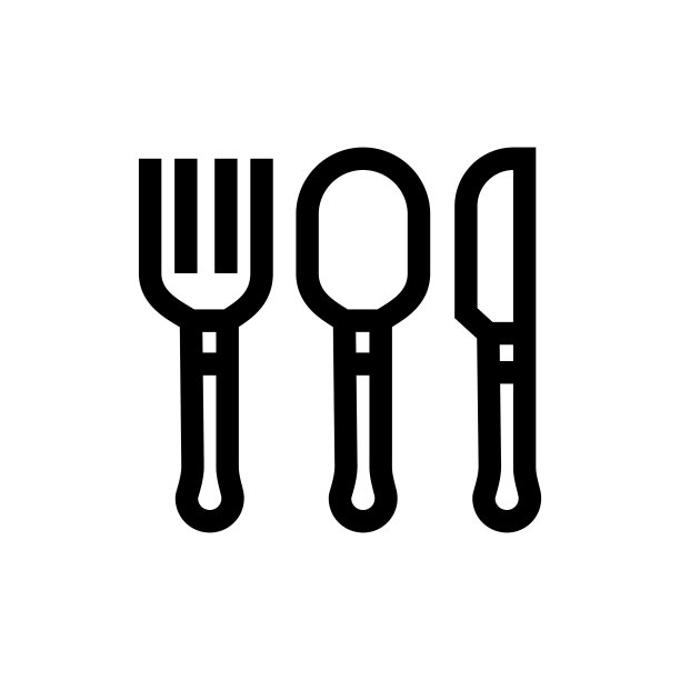 餐具线图标，设计，像素完美，可编辑笔触。标志、标志、符号。厨房图片下载