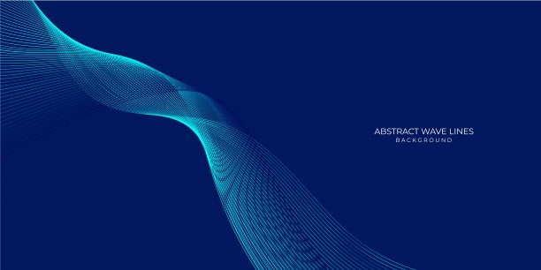 摘要未来派波浪背景图片下载