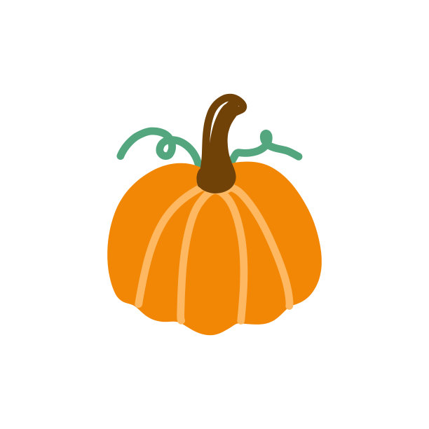 南瓜手绘涂鸦设计图片下载