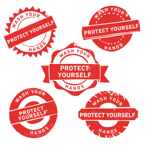 手洗橡皮图章图片下载