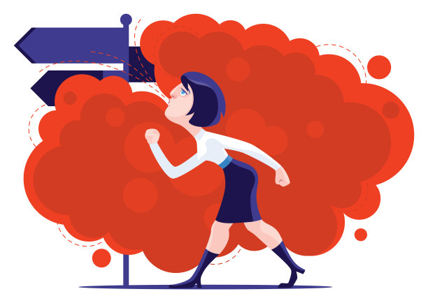 女人吹走了红云，找到了方向图片下载