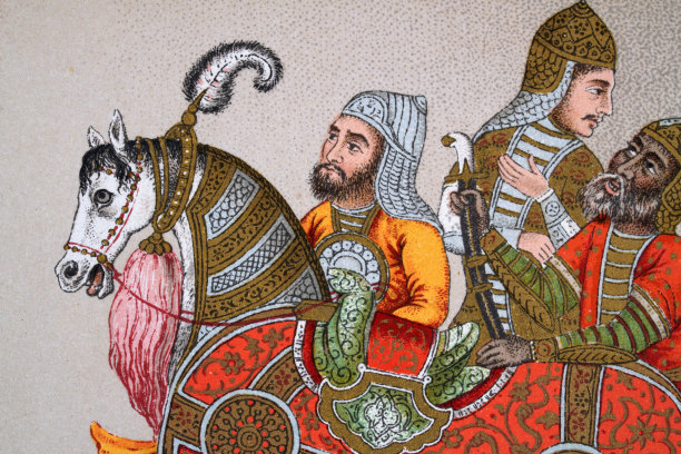 19世纪的印度莫卧儿武士图片下载