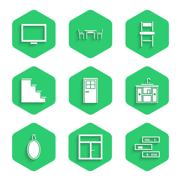 在房间的架子上设置闭门窗图片下载