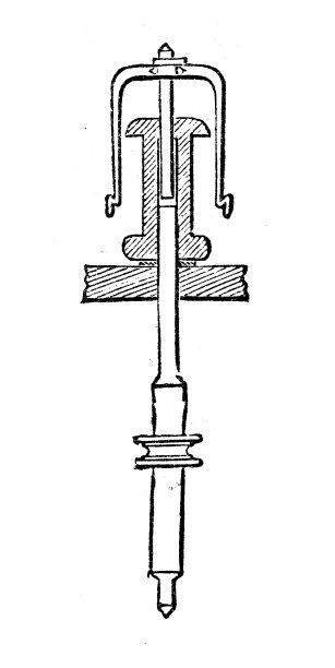 古董插画、应用机械、纺织工业:纺纱机械图片下载