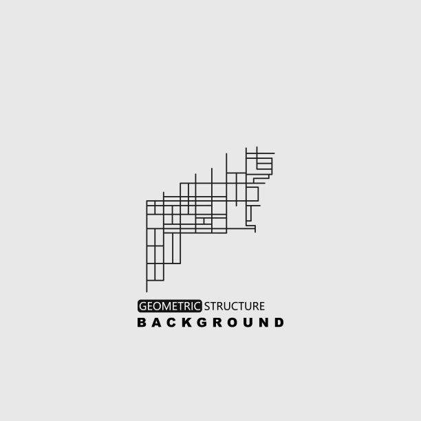 几何极简主义线条图案图片下载