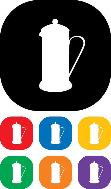 咖啡壶图标设置12图片下载