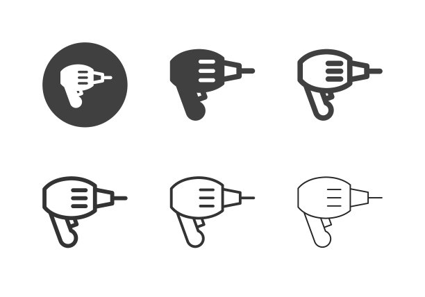 电钻图标-多系列图片下载