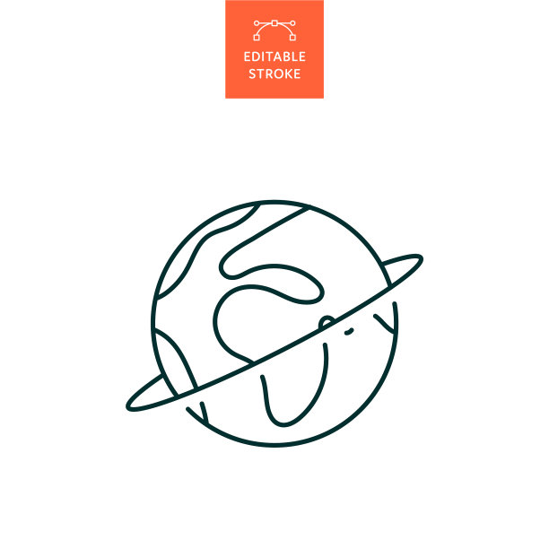 具有可编辑笔画的国际运输线图标。Icon适用于网页设计、移动应用、UI、UX和GUI设计。图片下载