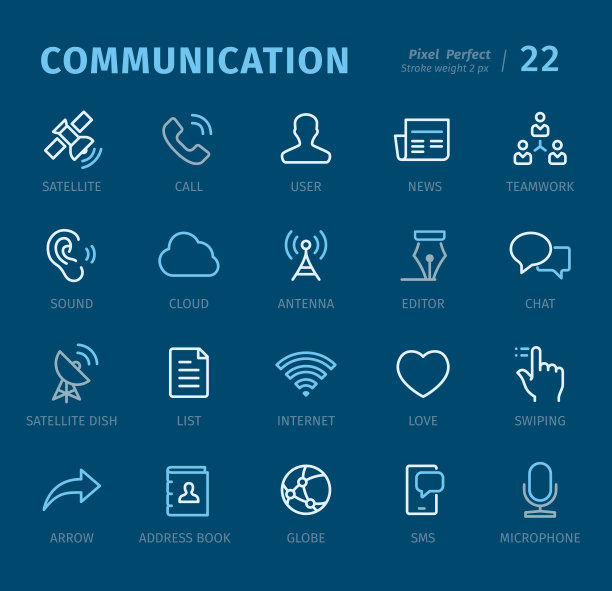 交流——用标题概述图标图片下载