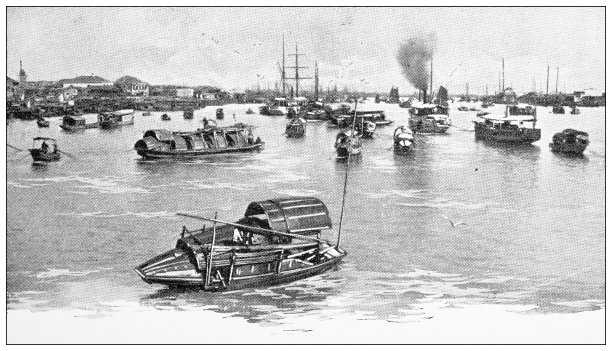 中国古代旅游摄影:广州(Canton)图片下载