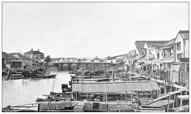 中国古代旅游摄影:广州(Canton)图片下载