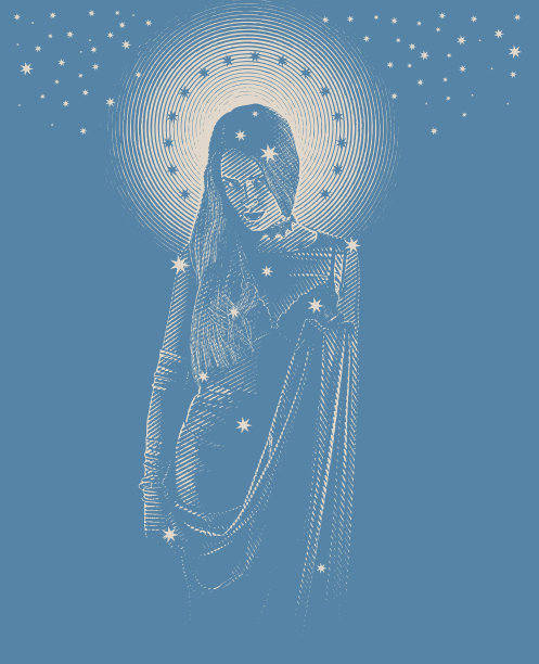 哥特式女人星座图片下载