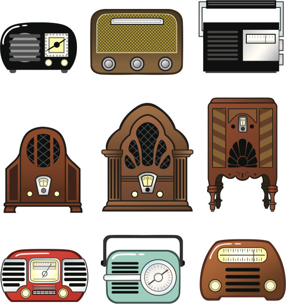老式收音机图片下载