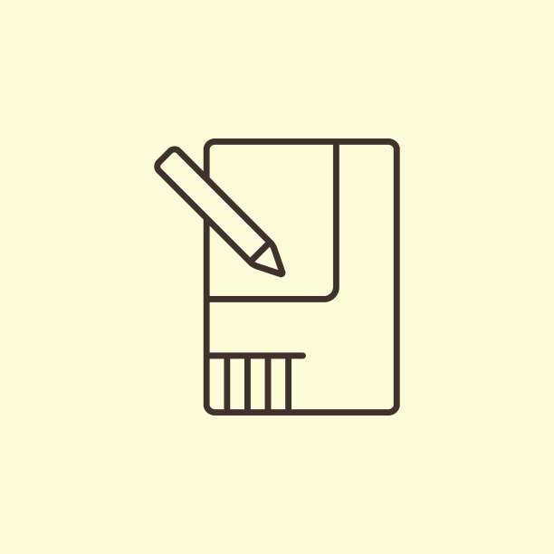 设计记事本，钢笔图片下载