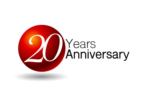 20周年纪念设计图片下载