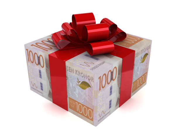 瑞典克朗钞票礼盒图片下载