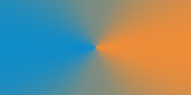 蓝色抽象背景与径向梯度图片下载