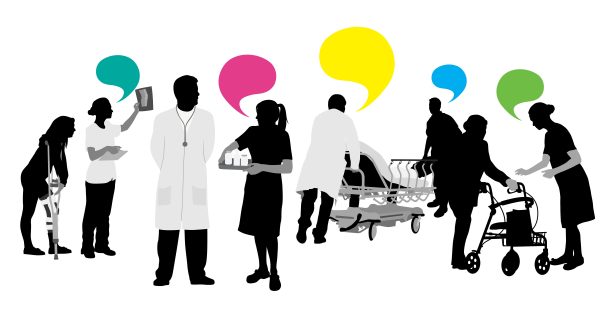 医务人员大胆对话泡泡图片下载