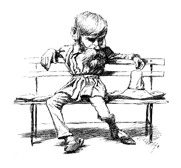 路易斯·卡罗尔的诗歌和寓言的古董插图图片下载