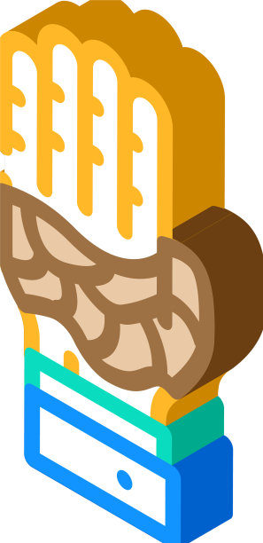 瘢痕疙瘩皮肤疾病等距图标图片下载