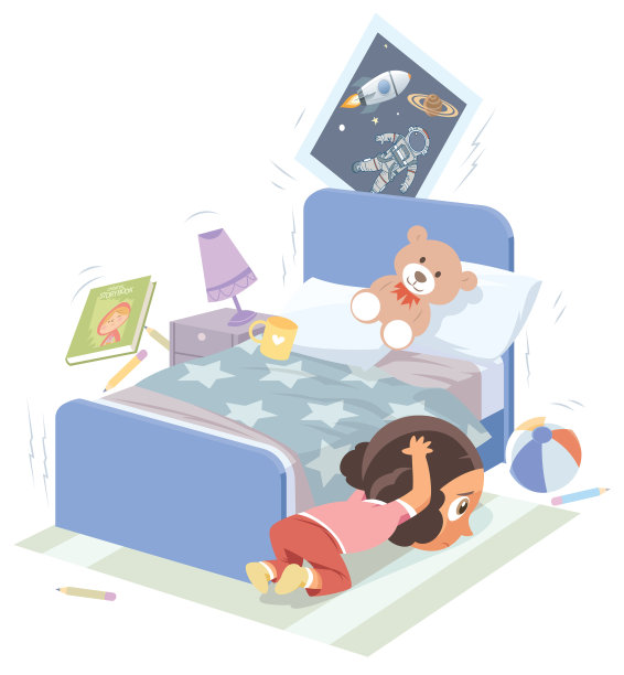 一个蹲着用胳膊护着头的女孩图片下载